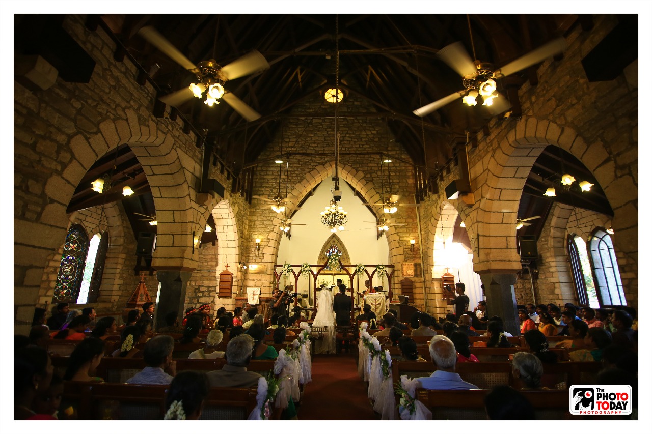 Church a place for Prayer, Peace & solemnity yet beautiful,alive and festive ,coz it is our wedding!!