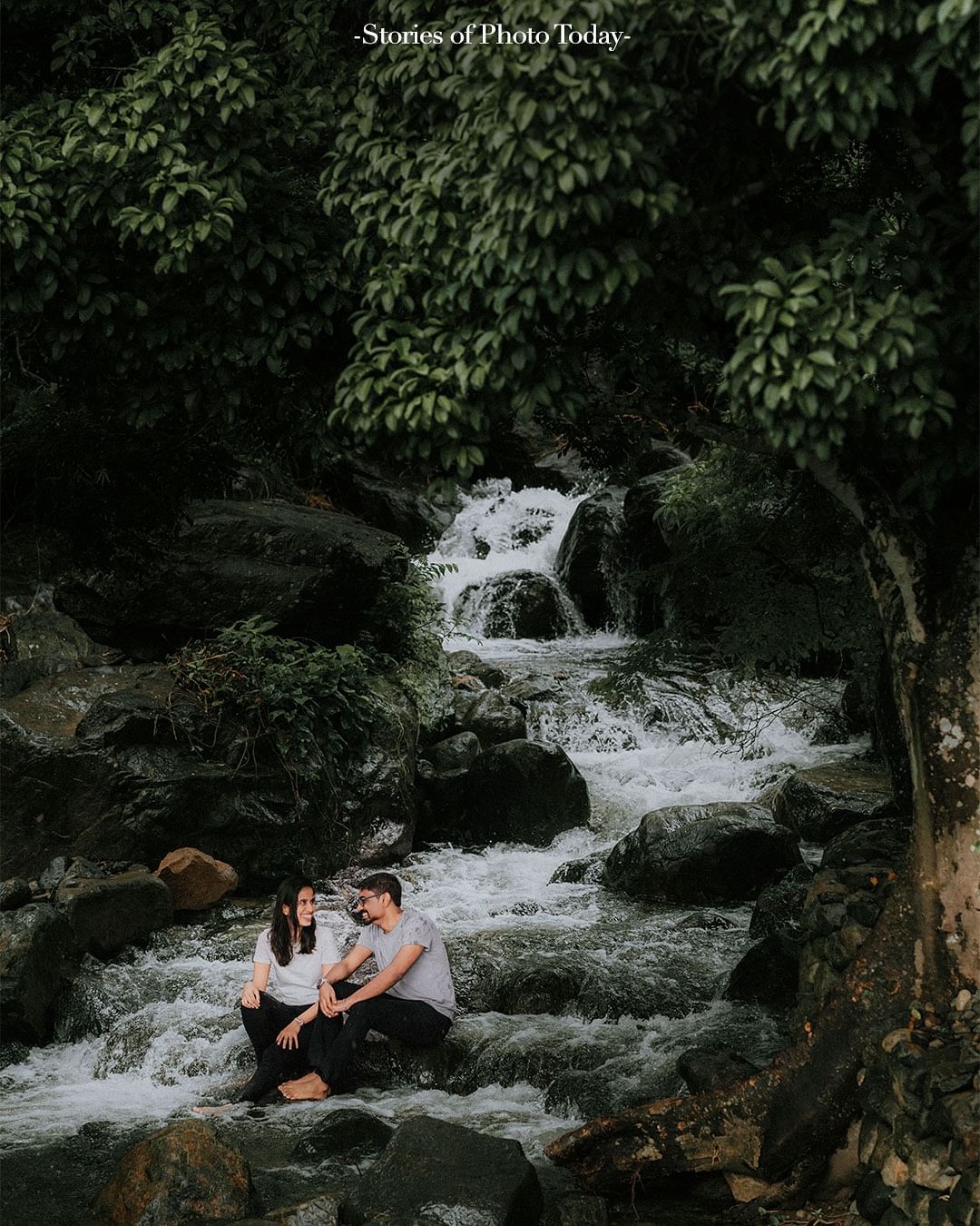 Cascading Hearts: Niranj & Deva's Enchanting Pre-Wedding Shoot in Kerala's Natural Paradise | The Phototoday Photography 